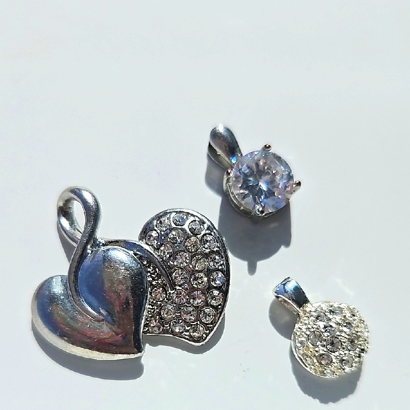 Lot 3 Pieces Pendants Charms Assorted Designs Fashion Jewelry - Picture 2 of 7